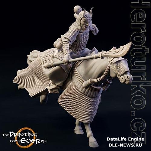 Print 3D Model Dark Alchemist Mounted