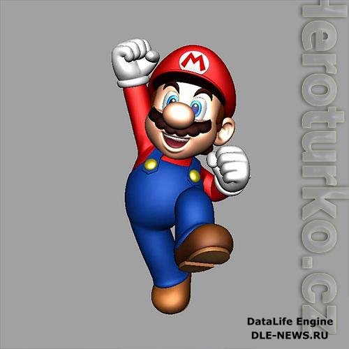 3D Print Model Mario