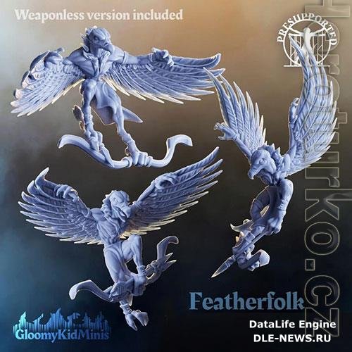 3D Print Model Featherfolk Ranged Fighters