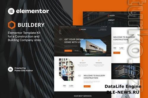 Themeforest Buildery - Construction & Building Company Elementor Template Kit 37864167