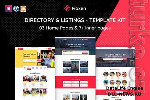 Themeforest Fioxen - Travel Directory & Listings Elementor Template Kit 34371820