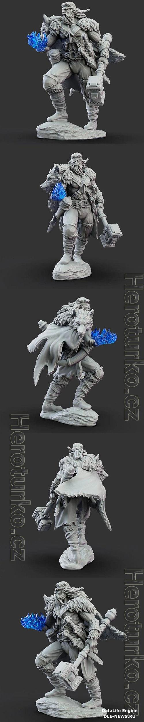 Trygve - The Fair Handed 3D Print