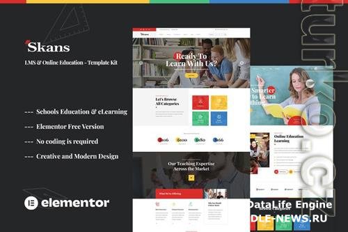 TForest Skans - Learning & Online Education Elementor Template Kit