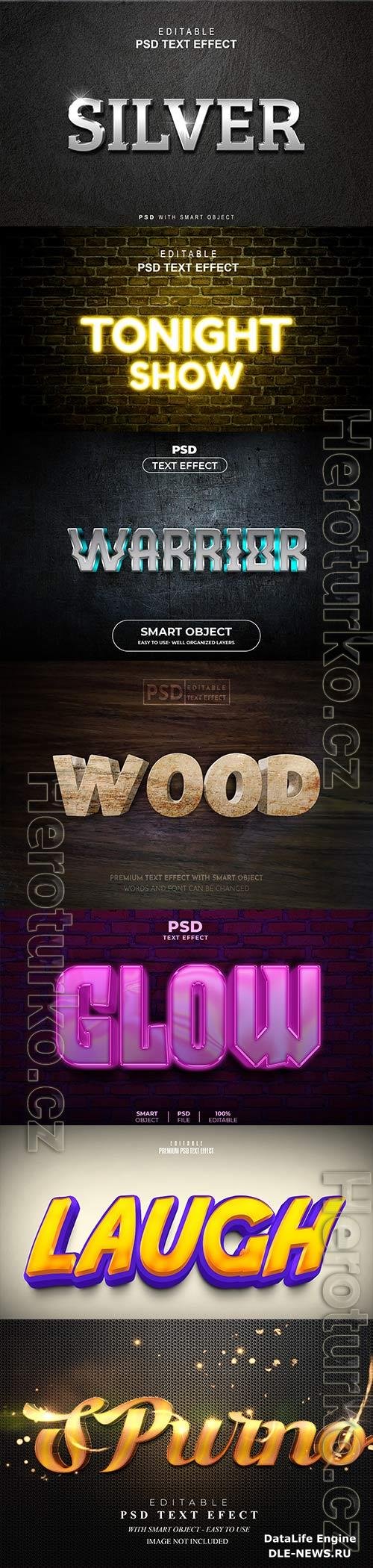 Psd text effect set vol 663