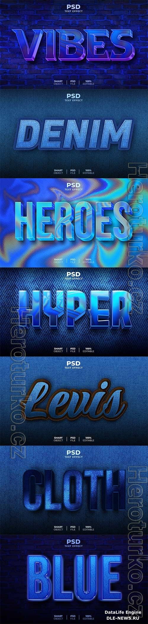 Psd text effect set vol 660