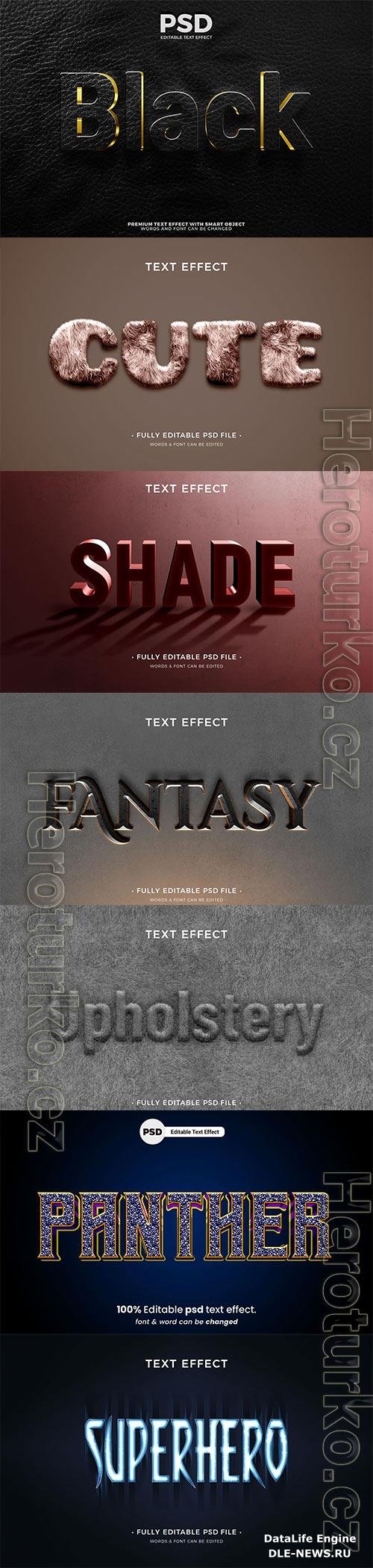 Psd text effect set vol 659