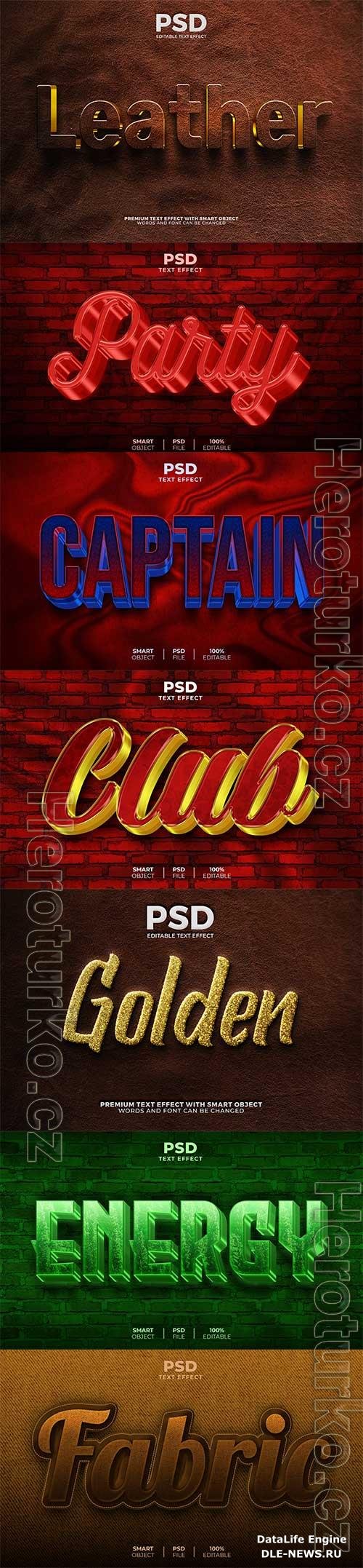 Psd text effect set vol 655