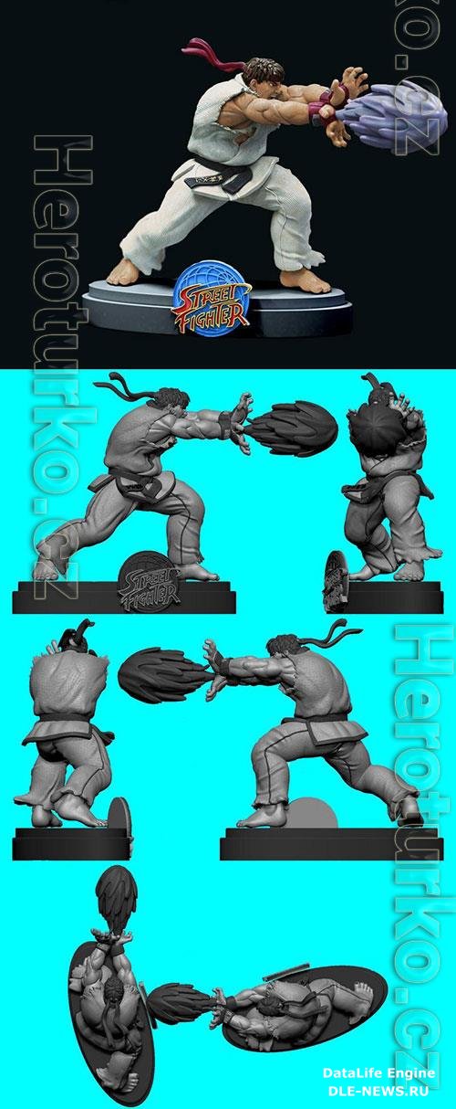 3D Print Model Street Fighter - Ryu
