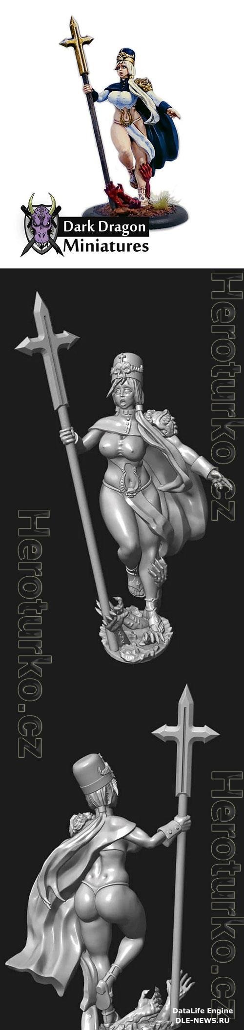 3D Print Model Pinup Priestess