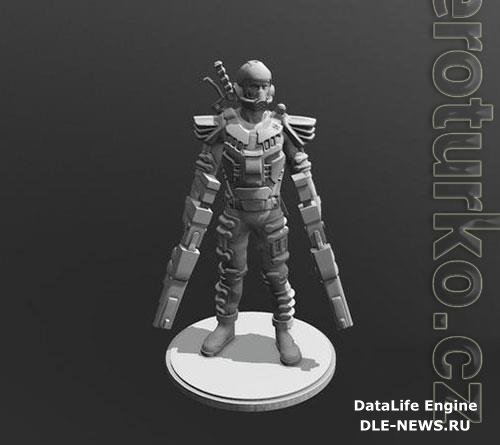 3D Print Model Captain MK2 TTS