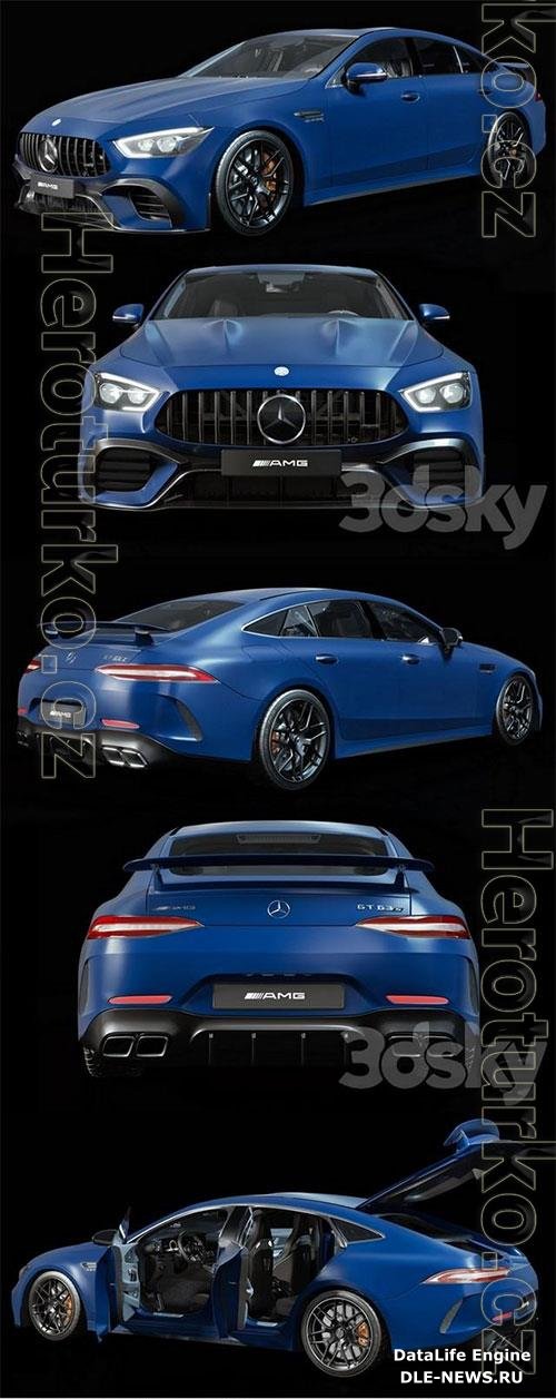 3D Model Mercedes AMG GT 63 S