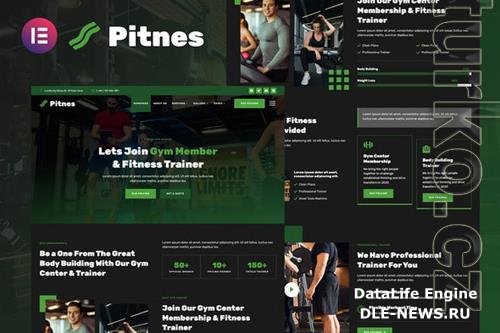 TF Pitnes - Gym Center & Fitness Training Elementor Template Kit 36889781