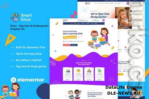 TF Kinco - Day Care & Kindergarten Elementor Template Kit 36911152