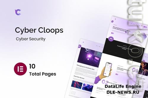TF Cyber Cloop - Cyber Security Elementor Template Kits 36860764