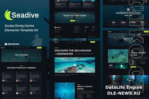 Themeforest Seadive - Scuba Diving Centre Elementor Template Kit 36946325