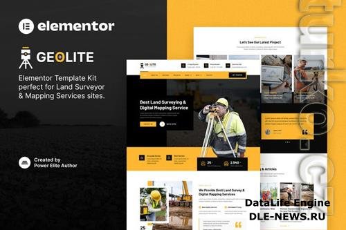 Themeforest Geolite - Land Surveying & Digital Mapping Elementor Template Kit 36941873