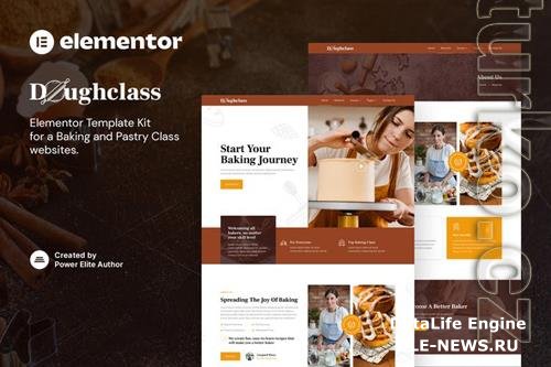 Themeforest Doughclass - Baking & Pastry Class Elementor Template Kit 36944375