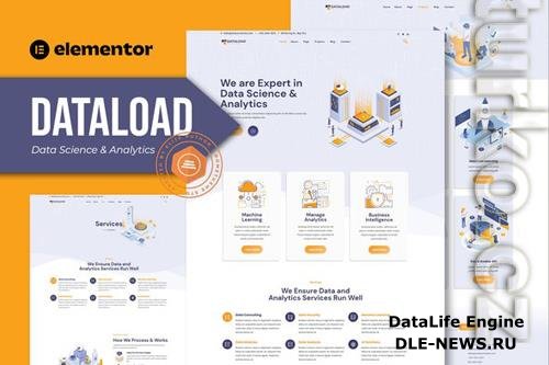 Themeforest Dataload - Data Science & Analytics Elementor Template Kit 36979173
