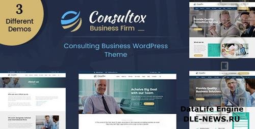 Themeforest Consultox - Consulting Business WordPress Theme 21308478