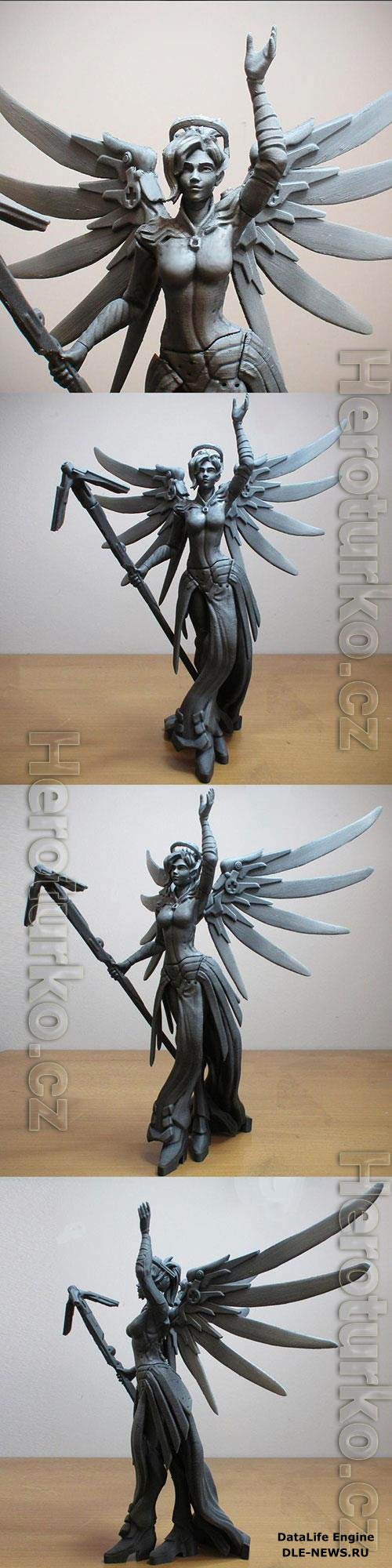 Overwatch - Mercy 3D Print Model