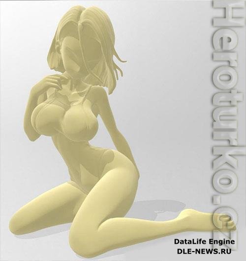 C18 from Dragonball 3D Print Model
