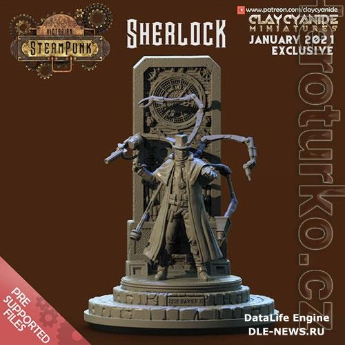 Sherlock Holmes 3D Print Model