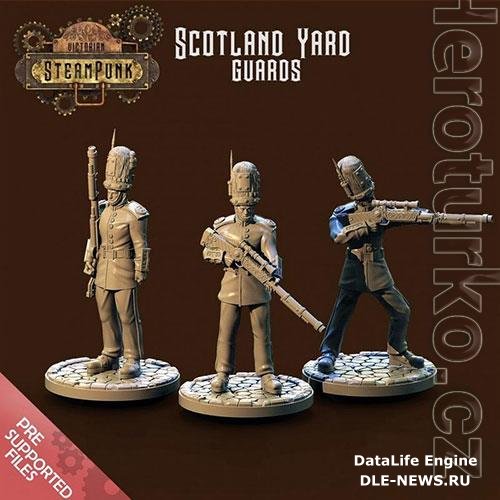 Scotland Yard Guards 3D Print Model
