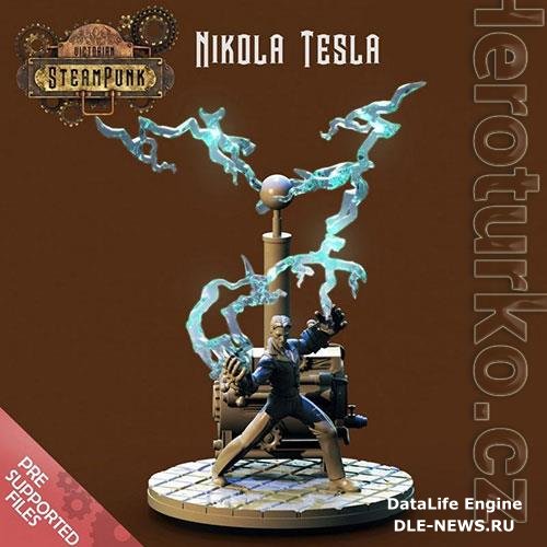 Nikola Tesla 3D Print Model
