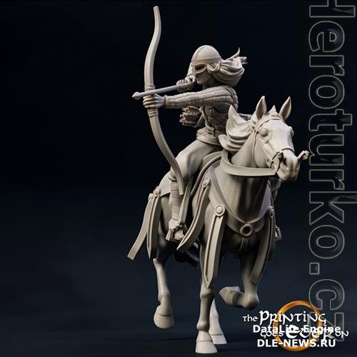 Ridermercia Mounted Archer 3D Print Model