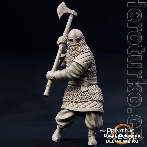 Ridermercia Axeman 3D Print Model