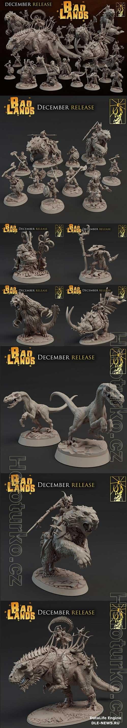 Bad Lands - Titan Forge December 2021 3D Print Model