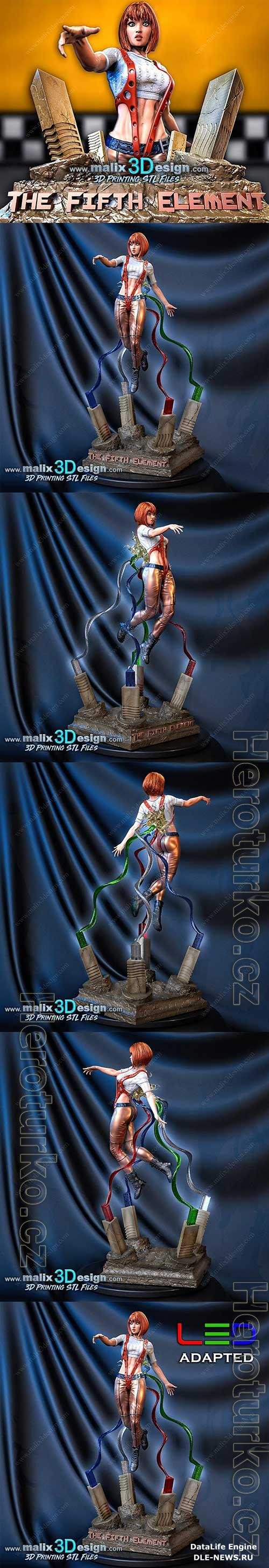 SANIX - The Fifth Element (Leeloo) 3D Print Model