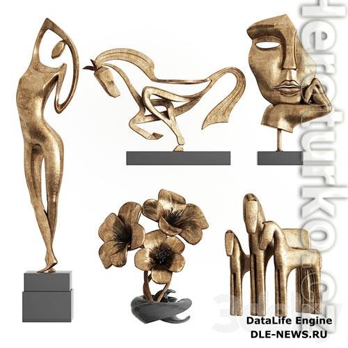 Decorative Set FR06 3D Model