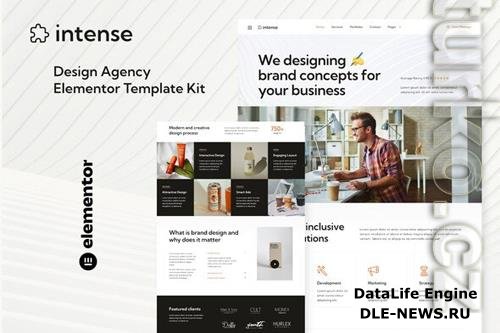 Themeforest Intense - Creative Digital Agency Services Elementor Template Kit