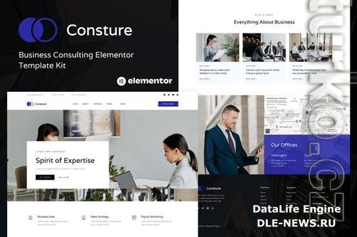 Themeforest Consture - Business Consulting Elementor Template Kit