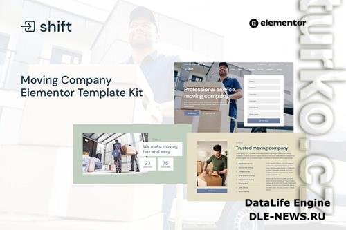 Themeforest Shift - Moving Company Website Elementor Template Kit 38014422