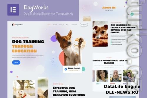 Themeforest DogWorks - Dog Training Elementor Template Kit 37970154