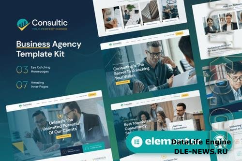 Themeforest Consultic - Business Agency Elementor Template Kit 37916998