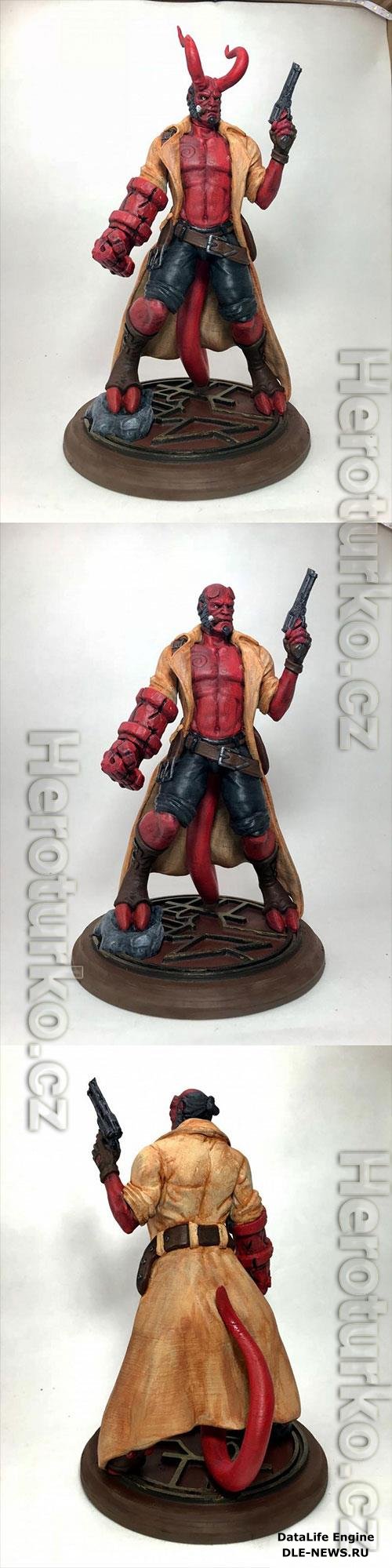 Hellboy 3D Print Model