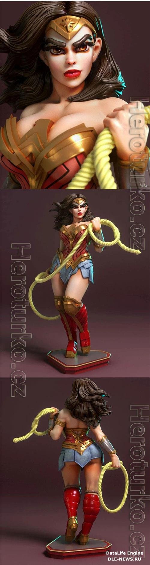 Wonder Woman DC comics 3D Print Model