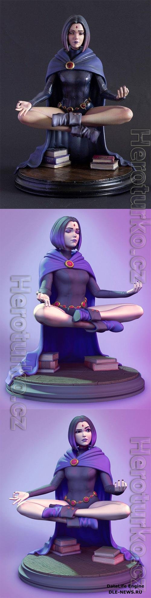 Raven DC comics 3D Print Model