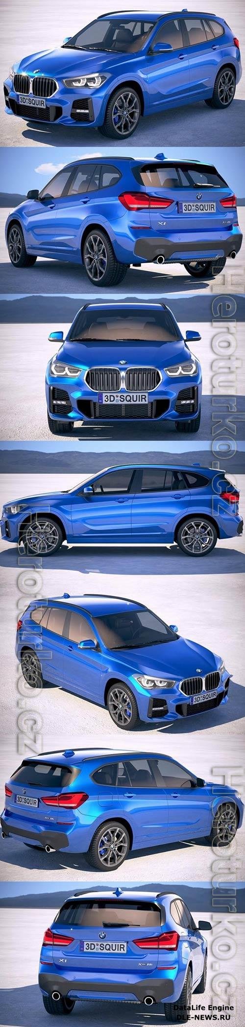 BMW X1 M-Sport 2020 3D Model