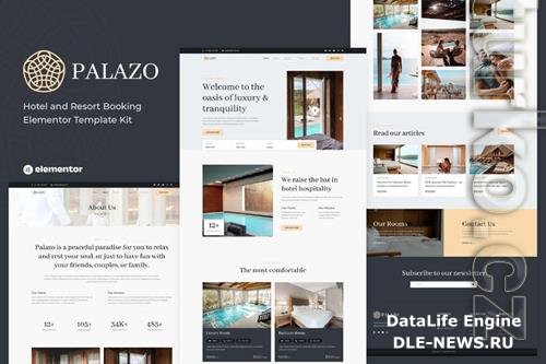 ThemeForest - Palazo - Hotel and Resort Booking Elementor Template Kit 36831992