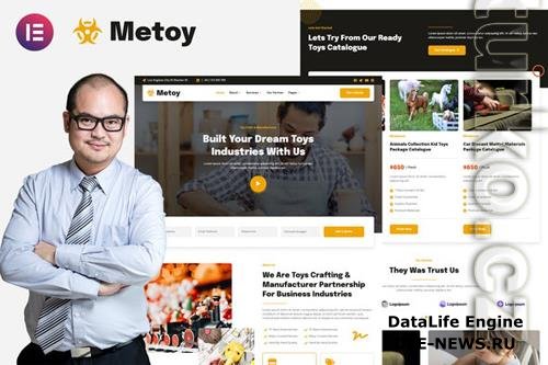 ThemeForest - MeToy - Toys Craft Industry Elementor Template Kit 36834009