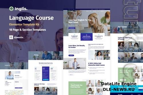 ThemeForest - Inglis - Language Course WordPress Elementor Template Kit 36827726