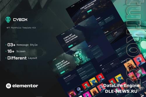 ThemeForest - Cybox - NFT Collections Elementor Template Kit 36767134