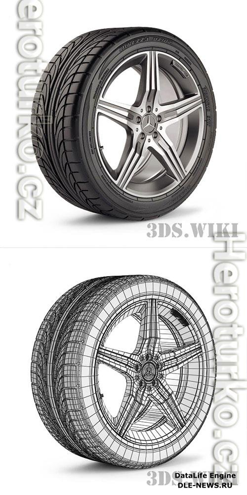 MERCEDES-BENZ AMG WHEEL 3D Model