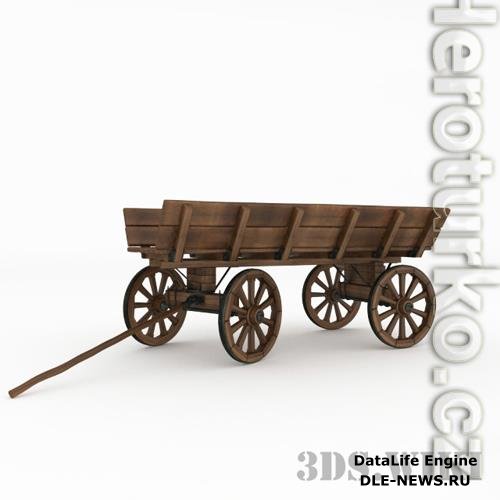 Cart 3D Model