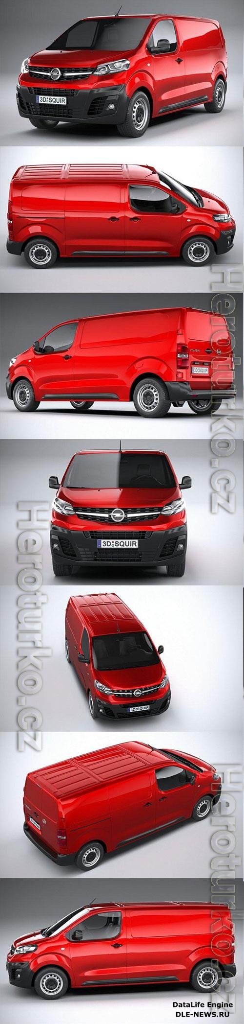 Opel Vivaro 2020 3D Model