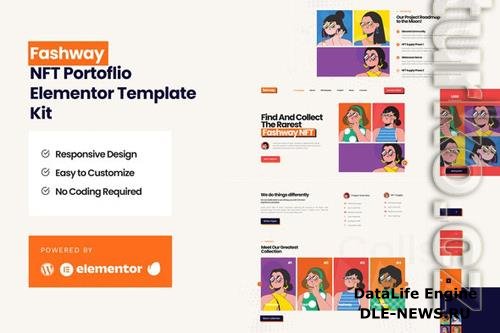 ThemeForest Fashway - NFT Portfolio Elementor Template Kit 38057341